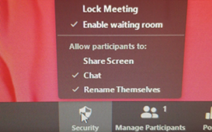 How to enable the waiting room in Zoom meetings