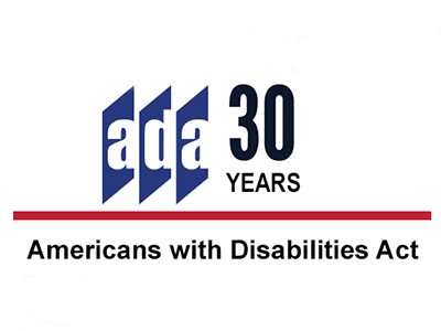 ADA 30th anniversary logo